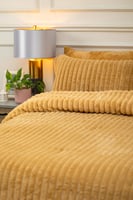 مفرش ليلي شتوي فاخر مزدوج فرو بيج عدد القطع 6