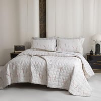 مفرش سمرلاند صيفي خفيف مضغوط مزدوج برسومات الزهور...