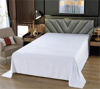 شرشف نداف صيفي أبيض