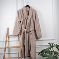 روب نداف - قطن 100% فاخر - تركي - بيج عدد القطع 1