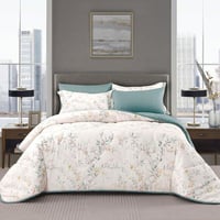 مفرش سمرلاند صيفي مقاس كوين 150x200 سم برسومات الز...