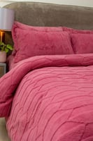 مفرش وعد شتوي فاخر مزدوج فرو موف عدد القطع 6