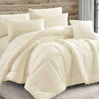 مفرش إليت صيفي كوين مقاس 200x160 سم من القطن الفاخ...