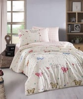 مفرش أطفال قرطبة صيفي كوين كريمي متعدد الرسومات