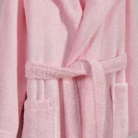 روب نداف بناتي اطفال - قطن 100% فاخر - تركي - وردي...