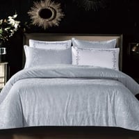 مفرش آلين صيفي جاكارد فاخر لون رصاصي