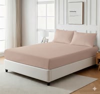 شرشف دافا فرو شتوي وردي فاتح