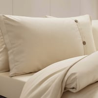 مفرش إشراقة صيفي مفرد ونص قطن بيج عدد القطع 4