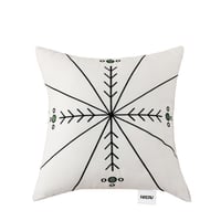 مفرش عسير صيفي مزدوج كريمي مطرز عدد القطع 9