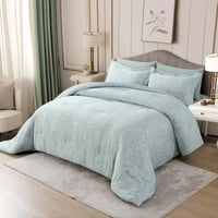 مفرش مارون صيفي مزدوج جاكارد فاخر تيفاني عدد القطع...