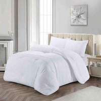 مفرش لاكارو صيفي مقاس كوين 200x150 سم فاخر أبيض مط...