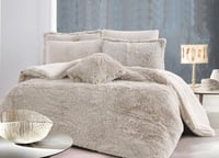 مفرش بيتونيا شتوي مزدوج فرو بيج عدد القطع 7