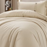 مفرش إشراقة صيفي مفرد ونص قطن بيج عدد القطع 4