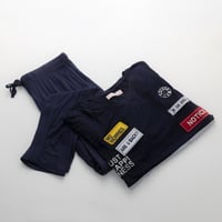 طقم بيجامة نسائية صيفية كحلي غامق