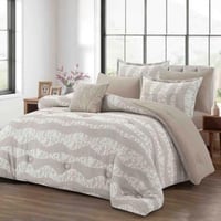 مفرش ويفي صيفي مايكروفايبر لون بيج غامق