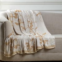 بطانية شال خفيفة بامبو بيج مقاس 200 × 150 سم