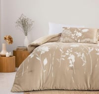 مفرش جاردن فرو ناعم بيج