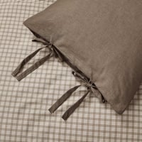 مفرش إشراقة مفرد ونص قطن بني فاتح عدد القطع 4