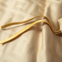 مفرش فندقي نمط هندسي يوناني مزدوج قطن بيج 500 غرزة...