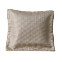 مفرش قيروان الفاخر مزدوج قطن جاكارد مطرز بيج ذهبي...