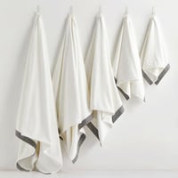 منشفة ريفي الفندقية ملكي أبيض مقاس 70 × 140 سم