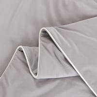 لحاف نداف بارد مزدوج صيفي رصاصي فاتح مقاس 230x180...