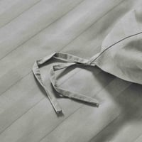 مفرش فندقي نداف قطن مزدوج رصاصي 250 غرزة عدد القطع...