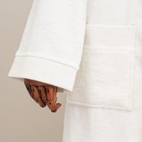 طقم أرواب استحمام فالير قطن تركي مطرز كريمي و بيج...