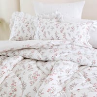 مفرش ريد روز صيفي كوين مقاس 200x150 سم قطن فاخر أب...