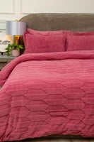 مفرش وعد شتوي فاخر مفرد ونص فرو موف عدد القطع 4