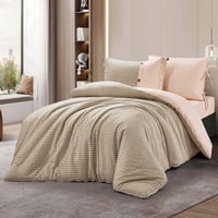 مفرش إشراقة مفرد ونص قطن جملي عدد القطع 4