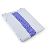 طقم سجادة صلاة كريمي و أزرق عدد القطع 2