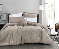 مفرش لومي شتوي فاخر جاكارد بيح