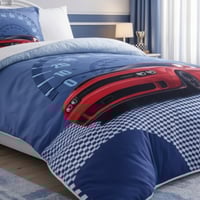 مفرش فريزيا صيفي مقاس كوين 150x200 سم أزرق عدد الق...