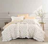 مفرش ريد روز صيفي كوين مقاس 200x150 سم قطن فاخر كر...