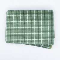 بطانية أطفال مواليد مخمل و فرو أخضر مقاس 110x1140...