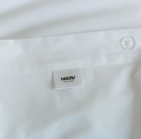 مفرش جنات صيفي مزدوج أبيض وأزرق عدد القطع 7