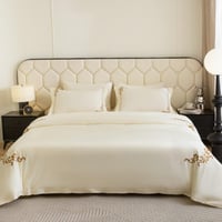 مفرش مزن صيفي فاخر لون كريمي