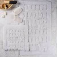 طقم دعاسة أرضية بابيون تركي فرو كريمي عدد القطع 2