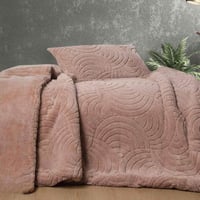 مفرش كولمبوس شتوي فاخر كوين مقاس 200X150 سم فرو لح...