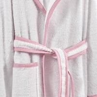 روب نداف بناتي اطفال - قطن 100% فاخر - تركي - أبيض...