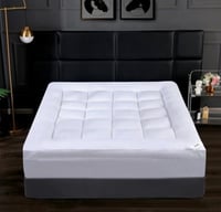 لباد الأحلام طراز فندقي سماكة 10 سم أبيض