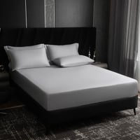 مفرش دينا صيفي فاخر من التنسل الفاخر رصاصي