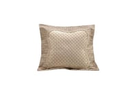 مفرش روشن مزدوج قطن مطرز ذهبي ورصاصي عدد القطع 12