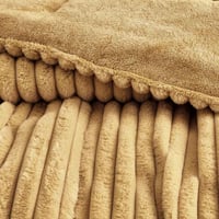 مفرش ليلى شتوي فاخر كوين مقاس 200X150 سم فرو بيج ع...