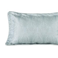 مفرش روما الفاخر مزدوج قطن جاكارد مطرز تركواز عدد...