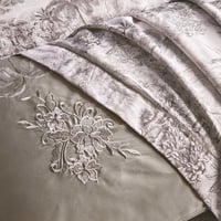 مفرش إشراق صيفي مزدوج قطن تنسل فاخر كافيه برسومات...