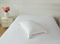 مفرش ماجدة بامبو أبيض