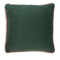 خدادية مربعة بحشوة نداف تركي أخضر و برتقالي 43 × 4...