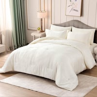 مفرش عنبر صيفي مزدوج جاكارد فاخر سكري عدد القطع 6